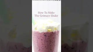 Grimace shake recipe tutorial