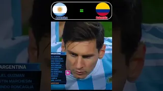 Argentina vs Colombia | 2015 Copa America Match Highlights #shorts #shortsviral #worldcup #messi