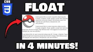 Learn CSS float in 4 minutes! 🎈