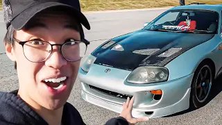 Driving a RHD MK4 SUPRA for the FIRST TIME!