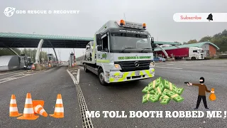 GOT robbed on the M6 TOLL doing a JOB!