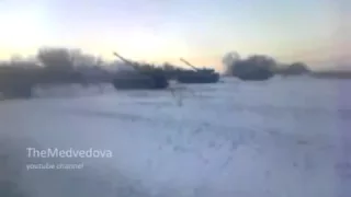 Что укропы веселитесь Арта ДНР работает по силам АТО Militias artillery firing