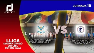 LLIGA JORNADA 19 - SANT ANTONI FUTSAL JUVENIL (06-04-2024)