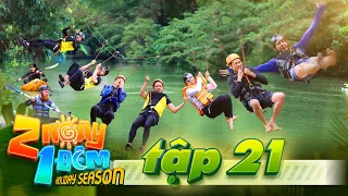 2 Days 1 Night Vietnam | Ep 21: Duong Lam does circus upside down, Ngo Kien Huy swings the zipline