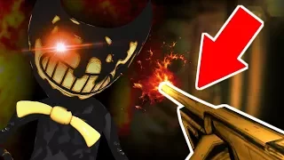 BENDY vs TOMMY GUN! GETTING THE TOMMY GUN!! | Bendy and The Ink Machine Chapter 3 SECRETS