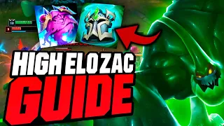 ZAC IS THE BEST TANK JUNGLER TO CLIMB 🚀 | ZAC JUNGLE GUIDE | 14.3