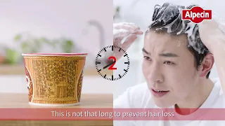 Alpecin Shampoo |Less Hair Loss in 3 months, use 2 minutes, 1x daily