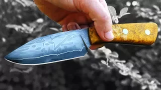 Forging A Knife With Nails!
