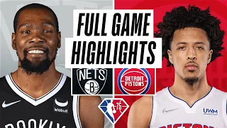 Game Recap: Nets 116, Pistons 104