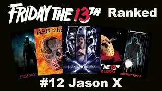 Friday the 13th Ranked - #12 Jason X   #shorts