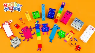 Making Numberblocks Mathlink Cubes match with Clay 1-10 | Satisfying video ASMR