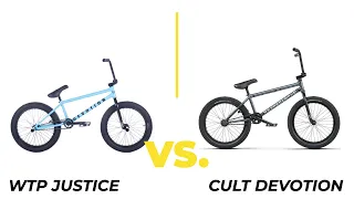 WETHEPEOPLE JUSTICE VS. CULT DEVOTION (BMX Bike Comparison)