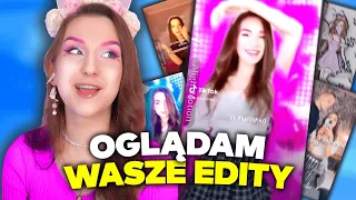 MOJA REAKCJA NA EDITY OD WIDZÓW!😱💖