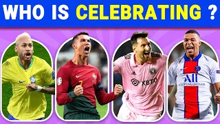 The most mysterious person who celebrates🕺🎉 Ronaldo, Messi, Neymar, Mbappe