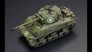 Sherman  M4A3 76mm - 1/72 Dragon - Tank Model