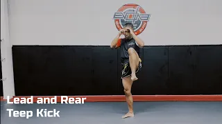 Muay-Thai How To: Lead & Rear Teep Kick