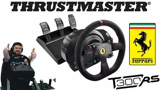 Топовый руль - ThrustMaster T300 Ferrari Integral Racing Wheel Alcantara Edition на шару