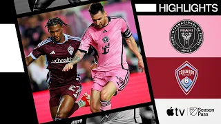 Inter Miami CF vs. Colorado Rapids | Messi's Return from Injury | Full Match Highlights