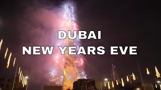 Dubai Burj Khalifa | New Year's Eve Fireworks | Full show | 4k