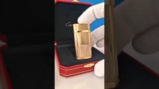 🇫🇷 The "Ovale" luxurious lighter by Cartier [2000s] #shorts #luxury #unboxing