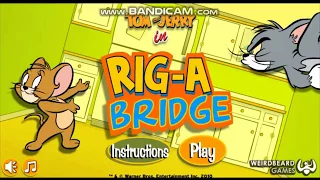 TOM and JERRY rig a bridge 1 -  Fun Games for Kids