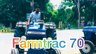 कभी नहीं सोचा था इतने टाइम पहले भी इतने फ़ीचर में आता होगा farmtrac ट्रैक्टर 70 hp || Farmtrac 70 ||