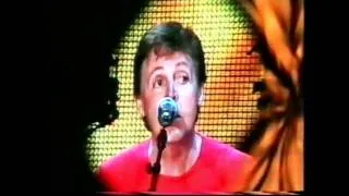 Paul McCartney 29.03.2003 , Barcelona, Spain - the fool on the hill - incomplete