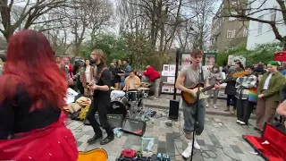 XBox Marijuana & more! It`s The Big Push band busking in Brighton New Road! Check Playlist 11