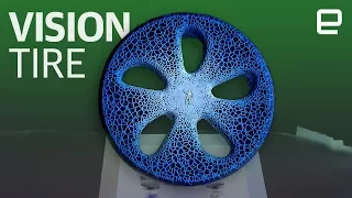 Michelin's 3D printed VISION Tire first look