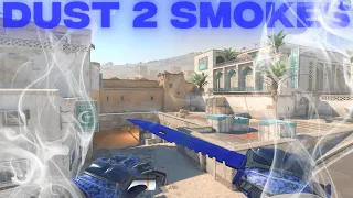 DUST 2 SMOKES (CS2/TUTORIAL)