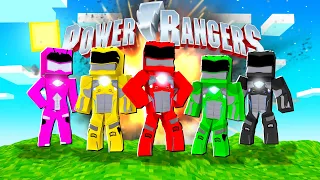 THE POWER RANGERS - Minecraft Movie