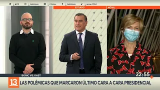 Boric versus Kast: las polémicas que marcaron el último debate presidencial