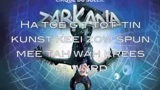 Zawraq Lyrics (Cirque du Soleil)