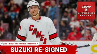 Suzuki Re-Signed in Eric Tulsky Era | Carolina Hurricanes Podcast #carolinahurricanes #causechaos