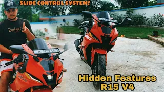 YAMAHA R15 V4 🔥 5 Hidden Features in R15 V4 That you Don't know About !