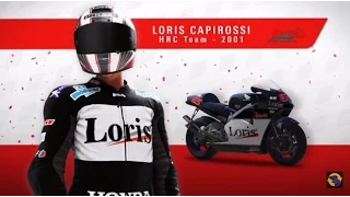 MotoGP 15 Eventos 2T #6 Loris Capirossi Honda NSR 500 "01