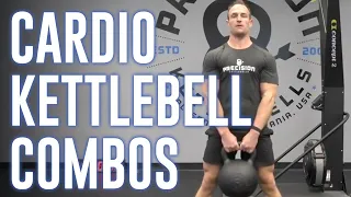 Fat Torching Cardio Kettlebell Combos Workout 5.3 On Demand with Precision Kettlebells