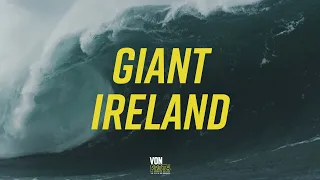 SURFING COLD IRELAND GIANT WAVES | VON FROTH