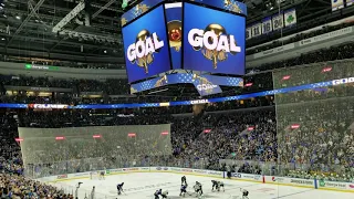 4/25/19 - Stanley Cup Playoffs Round 2 Game 1 - BLUES GOAL!!! #3