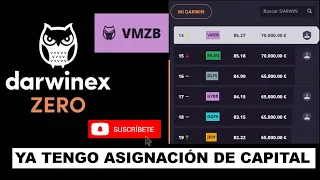 🔥DARWINEX ZERO MI ASIGNACION DE CAPITAL🔥