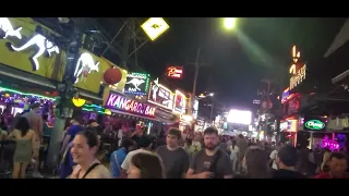 Bangla Road - Patong, Phuket, Thailand. Walking Tour (April 2023) #Patong #Thailand #Bangla Road