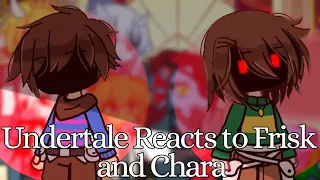 Undertale Reacts to Frisk and Chara | (No Part 2)