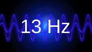 13 Hz clean pure sine wave BASS TEST TONE frecuency