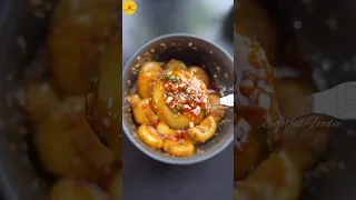 Korean chilli garlic potato bites | korean chilli garlic potato recipe |Chilli garlic potato recipe