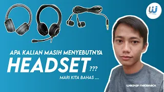 Bedanya Headset, Headphone, Earphone dan Handsfree