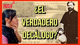 🔴El Rollo de Shapira y los 10 MANDAMIENTOS | ¿Falsificación? Prof. Raúl Arce