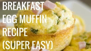 Easy and Healthy Egg Muffins Breakfast Recipe - Christina Carlyle