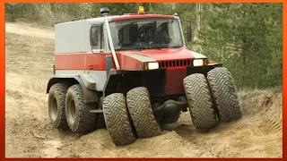 PEGAS 6x6 - Incredible Double Wheels ATV On Another Level