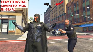 GTA 5: Magneto Mod | How To Install Magneto Mod In GTA 5 | Black Suit