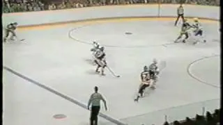 NHL on ESPN - 1986 Smythe Final, game four - First Intermission